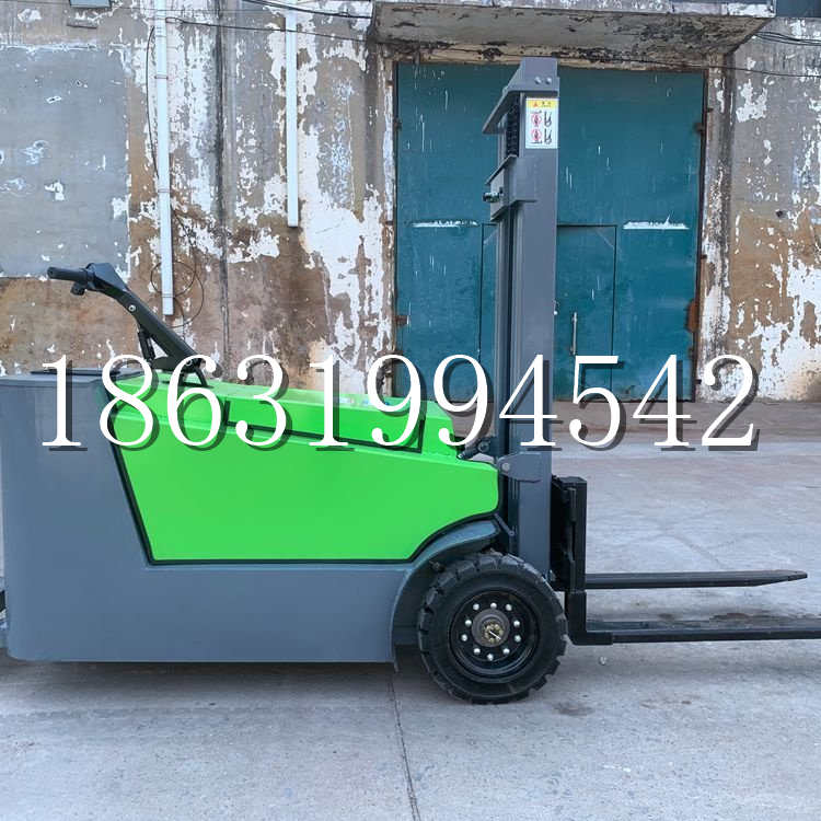 金口河区小型电动叉车1吨2吨步行站驾式电瓶堆高充电装卸车液压升降车铲车